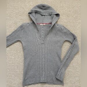 Old Navy Gray Hooded Women's Sweater